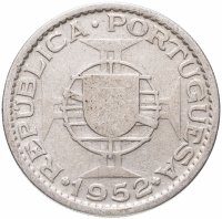 Купить Мозамбик 20 эскудо 1952