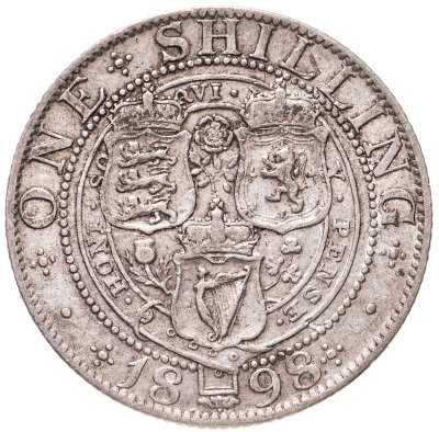 купить Великобритания 1 шиллинг (shilling) 1898