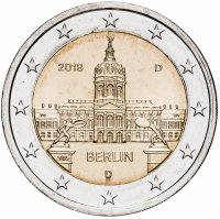 Купить Германия 2 евро 2018 D "Берлин"