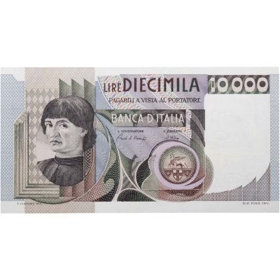 купить Италия 10000 лир 1976 (1980) года