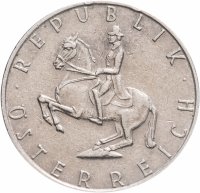 купить Австрия 5 шиллингов (shillings) 1968-2001, случайная дата