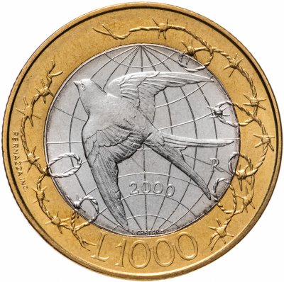 купить Сан-Марино 1000 лир (lire) 2000