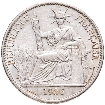 купить Французский Индокитай 50 сантимов 1936