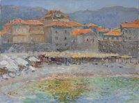 купить Картина «Будва», холст, масло, художник Екатерина Романова, Россия, 2011 г.