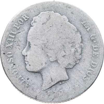 купить Испания 1 песета (peseta) 1894
