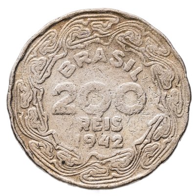 купить Бразилия 200 реалов (рейс, reis) 1942 Жетулиу Дорнелис Варгас