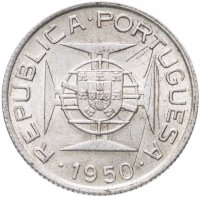 Купить Мозамбик 2,5 эскудо (escudos) 1950