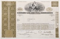 купить Акция США EASTERN GAS AND FUEL ASSOCATES 1968