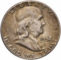Купить США 50 центов (1/2 доллара, half dollar) 1952