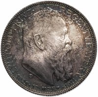 купить Германская Империя 2 марки (mark) 1911 "90 лет со дня рождения Луитпольда Баварского"