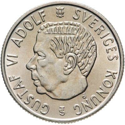 купить Швеция 2 кроны (kronor) 1956
