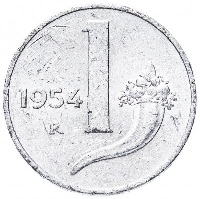 купить Италия 1 лира (lira) 1953-1982