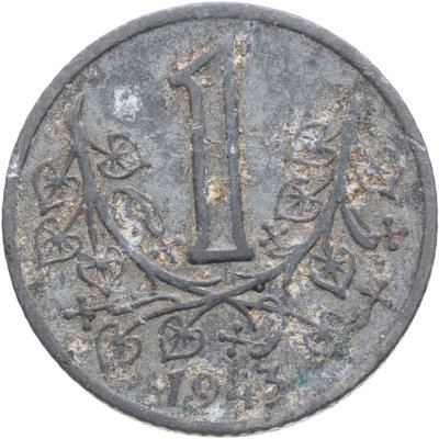 купить Богемия и Моравия 1 крона (crown) 1943