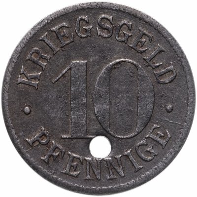 купить Германия (Хайдельберг) нотгельд 10 пфеннигов 1918