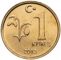 купить Турция 1 куруш (kurus) 2013