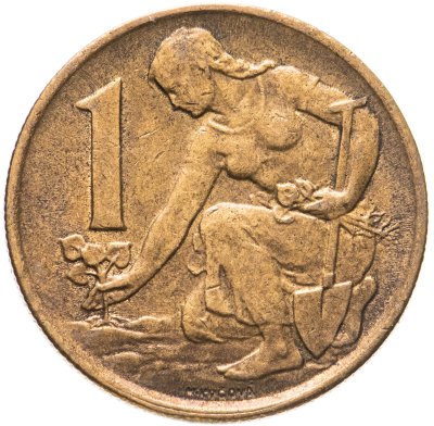 купить Чехословакия 1 крона 1981