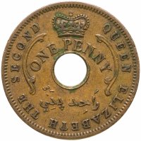 купить Нигерия 1 пенни (penny) 1959