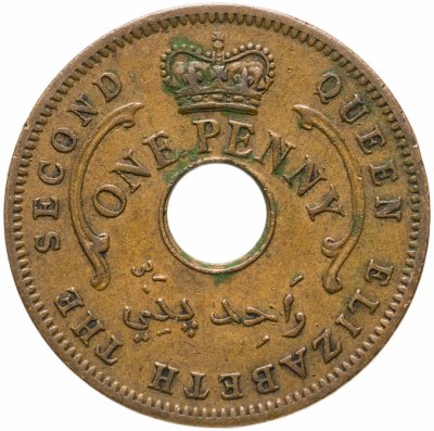 купить Нигерия 1 пенни (penny) 1959