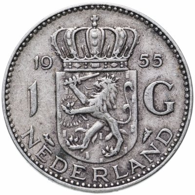 купить Нидерланды 1 гульден (gulden) 1955