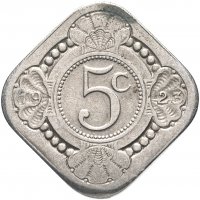 Купить Нидерланды 5 центов (cents) 1923
