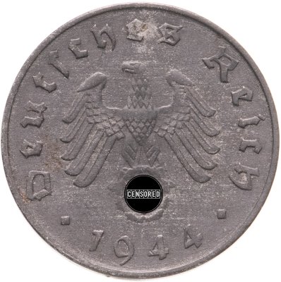 купить Германия (Третий рейх) 10 рейхспфеннигов (reichspfennig) 1944 "D"