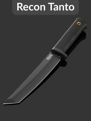 купить Нож Cold Steel Recon Tanto (49LRT), сталь SK-5, рукоять кратон, Тайвань