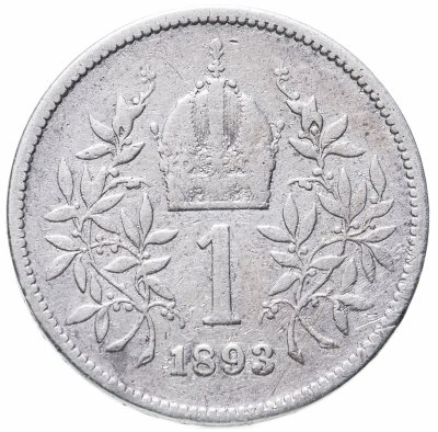 купить Австрия 1 крона (crown) 1893
