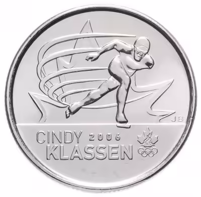 купить Канада 25 центов (квотер, quarter dollar) 2009 "Синди Классен - шестикратный призёр Олимпийских игр"