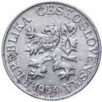 купить Чехословакия 3 геллера 1954