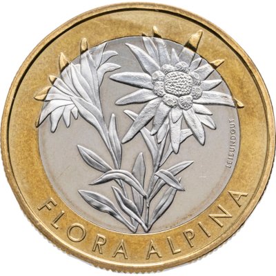 купить Швейцария 10 франков (francs) 2016 " Флора Альп - Эдельвейс альпийский (Leontopodium alpinum) "