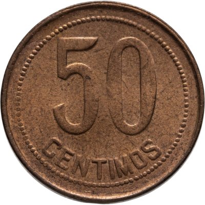 купить Испания 50 сентимо (centimos) 1937