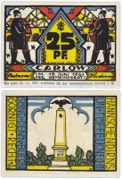 купить Германия (Мекленбург-Шверрин: Карлов) 25 пфеннигов 1921 (221.1/B1)