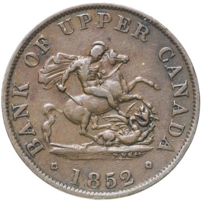 купить Канадские провинции 1/2 пенни 1852