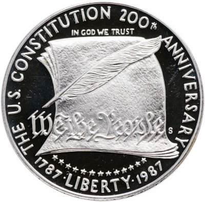 купить США 1 доллар 1987 год "200 лет конституции"