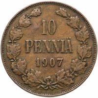 купить 10 пенни (pennia) 1907