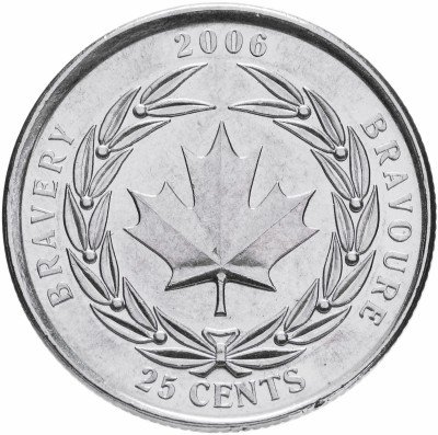 купить Канада 25 центов 2006