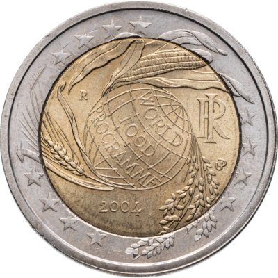 купить Италия 2 евро (euro) 2004 Мировая продовольственная программа