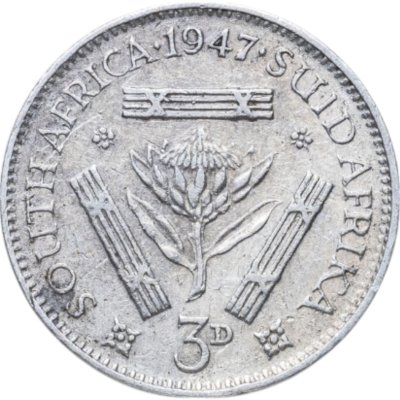 купить ЮАР 3 пенса (pence) 1947