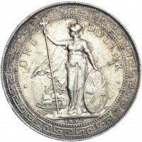 Купить Великобритания торговый доллар (trade dollar) 1897