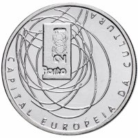 Купить Португалия 500 эскудо (escudos) 2001 "Порту - Культурная столица Европы"