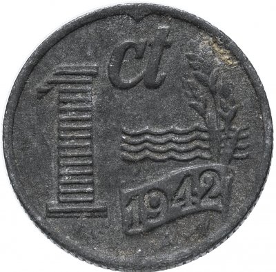 купить Нидерланды 1 цент (cent) 1942