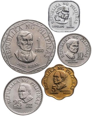 купить Филиппины набор монет 1978 (5 штук)