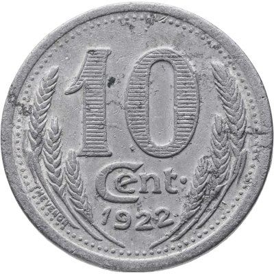 купить Франция, Департамент Эр-и-Луар, нотгельд 10 сантимов 1922