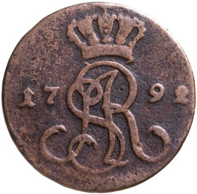 купить Польша 1 грош 1792