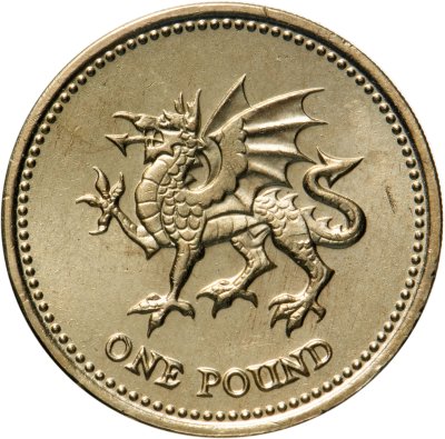 купить Великобритания 1 фунт (pound) 2000 Дракон