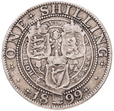 купить Великобритания 1 шиллинг (shilling) 1899