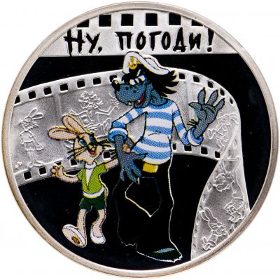 купить Остров Ниуэ 1 доллар 2010 "Ну, Погоди!" в буклете