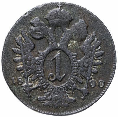 купить Австрия 1 крейцер (kreuzer) 1800