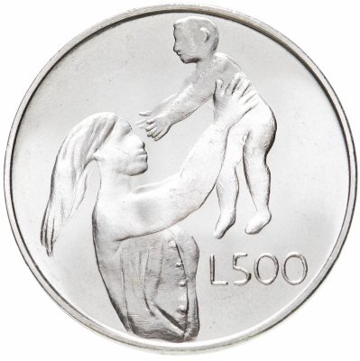 купить Сан-Марино 500 лир (lire) 1972