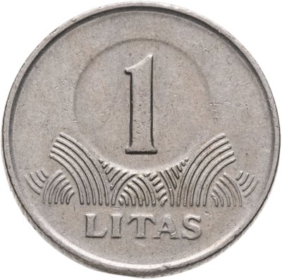 купить Литва 1 лит 1999